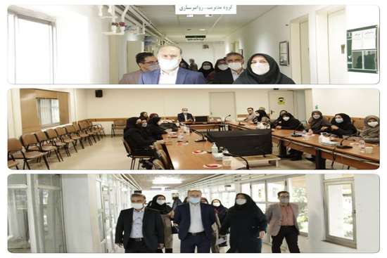 بازدید و نشست معاون آموزشی دانشگاه علوم پزشکی گیلان از دانشکده پرستاری و مامایی در روز ماما 